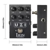 Kép 12/16 - IRIN gitáreffektus pedál Heavy Rock torzítás effekt szimulátor - UZI
