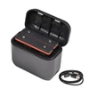 Kép 2/8 - Akkumulátortöltő 2 akkumulátorcsatornás töltődobozzal, USB-portos zsebtöltő tokkal, 1800 mAh-s akkumulátorokkal, Insta360 X3 kompatibilis