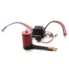 Kép 1/6 - GTSKYTENRC 3660 motor 80A kefe nélküli ESC-vel csere TRAX4 WLtoys távirányítós autóhoz 1/8/1/10 Tamiya - 3100KV