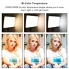 Kép 8/10 - Nagyméretű, 45 W-os LED-es videolámpa panel stúdiófotózáshoz