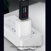 Kép 8/11 - KWS-V30 USB teljesítménymérő teszter 6 az 1-ben áramfeszültség kapacitás kikapcsolás memória funkcióval - Fehér