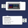 Kép 10/11 - KWS-V30 USB teljesítménymérő teszter 6 az 1-ben áramfeszültség kapacitás kikapcsolás memória funkcióval - Fehér