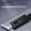 Kép 11/11 - KWS-V30 USB teljesítménymérő teszter 6 az 1-ben áramfeszültség kapacitás kikapcsolás memória funkcióval - Fehér