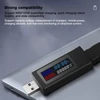 Kép 11/11 - KWS-V30 USB teljesítménymérő teszter 6 az 1-ben áramfeszültség kapacitás kikapcsolás memória funkcióval - Fehér