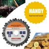 Kép 7/8 - 125 mm-es 16 fogú rozsdamentes acél csiszológép, famegmunkáló tárcsa, hornyológép, lánctárcsa, vágókorong