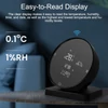 Kép 4/16 - Tuya WIFI USB újratölthető hőmérséklet és páratartalom mérő LCD kijelzős infravörös távirányító kompatibilis a Google Home Alexa