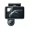 Kép 11/11 - 3 kamerás DVR 4 hüvelykes átlátszó autós visszapillantó tükör