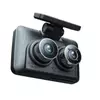 Kép 3/11 - 3 kamerás DVR 4 hüvelykes átlátszó autós visszapillantó tükör