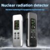 Kép 11/12 - Geiger számláló nukleáris sugárzás detektor Hordozható röntgen/γ-sugár/β-sugár sugárzási monitor 0,96 TFT képernyő támogatással hang/villanás/rezgés riasztás