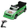 Kép 1/4 - 1/16 2,4 GHz-es 2WD távirányítós Drift autó LED lámpával - Zöld