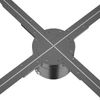 Kép 16/19 - P62 3D hologram projektor reklám kijelző ventilátor falra szerelhető lejátszó 3D szabad szemmel 16 GB memóriakártya