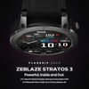 Kép 5/15 - Zeblaze Stratos 3 intelligens karkötős sportóra 1,43 hüvelykes AMOLED teljes érintőképernyős fitneszkövető - Fekete