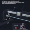 Kép 10/18 - Atomstack Maker A10 V2 10-12W lézergravírozó 24000 mm/perc sebesség 400x400mm gravírozási terület