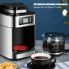 Kép 12/17 - Programozható automata kávéfőző időzítővel, 1050 watt, 1,2 literes kapacitás, 2-8 csésze csepegtető, melegen tartás, őrlés és főzés