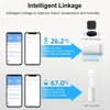 Kép 7/11 - Tuya WiFi LCD kijelző USB tápegységgel, intelligens érzékelővel