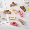 Kép 8/9 - Bestauty Plastic Matt Hair Claws Hajkapocs kombinált szett Egyszerű csúszásmentes hajfogó erős tartású elegáns női frizurához (8 db) - Stílus 10