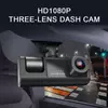 Kép 7/13 - 3 kamerás Műszerfal kamera Többnyelvű tiszta autós visszapillantó tükör videorögzítővel