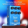 Kép 17/18 - IRIN Mini VOX AC30 hangszórószimulátor gitáreffektor pedál – AC hangszín (kék)