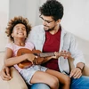 Kép 4/11 - ammoon 21 hüvelykes akusztikus Ukulele készlet mahagóni rétegelt lemez