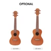 Kép 6/11 - ammoon 21 hüvelykes akusztikus Ukulele készlet mahagóni rétegelt lemez