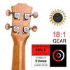 Kép 7/11 - ammoon 21 hüvelykes akusztikus Ukulele készlet mahagóni rétegelt lemez