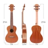 Kép 11/11 - ammoon 21 hüvelykes akusztikus Ukulele készlet mahagóni rétegelt lemez