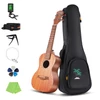 Kép 1/11 - ammoon 21 hüvelykes akusztikus Ukulele készlet mahagóni rétegelt lemez