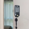 Kép 10/13 - Kulcsnélküli bejáratú intelligens ajtózár 10 felhasználói kóddal, elektronikus billentyűzár, 2 kulccsal rendelkező kilincskészlet