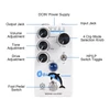 Kép 9/12 - MOSKYAudio Distortion/Overdrive gitáreffektus pedál elektromos gitárhoz – DOLPHIN