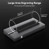 Kép 3/14 - WAINLUX forgógörgő 390 mm-es tárgyak gravírozásához Átmérő lézergravírozáshoz hengeres tárgydobozokhoz