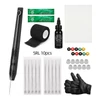 Kép 6/13 - ATOMUS Hand Stick tetováló készlet (tinta, kesztyű, tintadoboz, tetováló tűkészlet, gyakorló bőrtetováló-javító krém, 10 db tű)