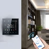 Kép 8/10 - Intelligens fali termosztát digitális programozható LCD érintőképernyős padlófűtés hőmérséklet-szabályozó - Fehér, Tuya WiFi 16A elektromos fűtéshez