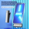 Kép 11/13 - S17 Mini vezeték nélküli Lavalier mikrofon 3 az 1-ben vevő mobiltelefonhoz, 360°-os, körbefutó hajtókamikrofon - 1 vevő és 2 mikrofon