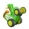 Kép 2/4 - Távirányítós őrült ugróautós táncos autós játék zenei fényekkel - Zöld