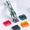 Kép 9/9 - LED kijelzővel Alacsony zajszint, újratölthető vezeték nélküli kisállatborotva készlet kutyáknak, macskáknak - Fekete