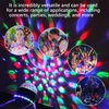 Kép 7/12 - Mini Disco Light színes színpadi fény diszkó golyós lámpa