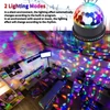 Kép 11/12 - Mini Disco Light színes színpadi fény diszkó golyós lámpa