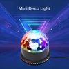 Kép 12/12 - Mini Disco Light színes színpadi fény diszkó golyós lámpa