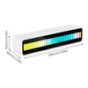 Kép 6/16 - M8 LED Beads Rhythm Light BT hangszóró kettős kürttel Színes hangérzékeny zenei atmoszféra fény hangdoboz