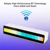 Kép 10/16 - M8 LED Beads Rhythm Light BT hangszóró kettős kürttel Színes hangérzékeny zenei atmoszféra fény hangdoboz