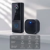Kép 5/12 - Vezeték nélküli intelligens video csengő kamera 1080P HD éjszakai látás felhő tároló IP65 vízálló támogató alkalmazás távirányító