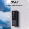 Kép 11/12 - Vezeték nélküli intelligens video csengő kamera 1080P HD éjszakai látás felhő tároló IP65 vízálló támogató alkalmazás távirányító