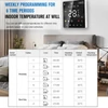 Kép 8/12 - LCD kijelző intelligens hőmérséklet-szabályozó elektromos vízmelegítő készülék termosztát heti programozható funkcióval