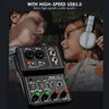 Kép 16/16 - Q12 Audio Interface Professzionális rögzítő hangkártya