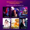 Kép 7/11 - 50 W-os kétszínű RGB Photography Light LED fénypanel fém Barndoors távirányítóval