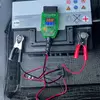 Kép 4/10 - Gépjárműakkumulátor tesztelő Dupla digitális feszültségáram OBD csatlakozó LED jelző magas szigetelésű ECU adatvédelem (12V)