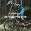 Kép 2/8 - CAIRBULL DEFENDER hegyikerékpárhoz (MTB) Felnőtt sisak állítható szemellenzővel - Fehér és piros