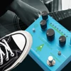 Kép 9/15 - MOSKYAudio Guitar Effect Pedal Digitális visszhang puffer/Booster visszhangzású gitárpedállal - COSMIC KÉK