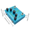 Kép 12/15 - MOSKYAudio Guitar Effect Pedal Digitális visszhang puffer/Booster visszhangzású gitárpedállal - COSMIC KÉK