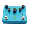 Kép 1/15 - MOSKYAudio Guitar Effect Pedal Digitális visszhang puffer/Booster visszhangzású gitárpedállal - COSMIC KÉK